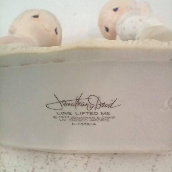 Lot of 8 Vintage 1970s–80s Precious Moments Figurines by Enesco Jonathan & David - Picture 12 of 16